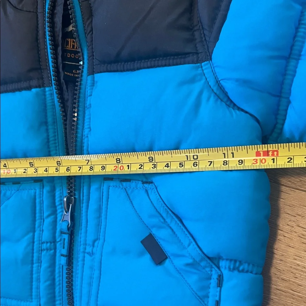 Pacific Trail Blue and Black Kids' Winter Jacket and Snow Pants Set 6 mth